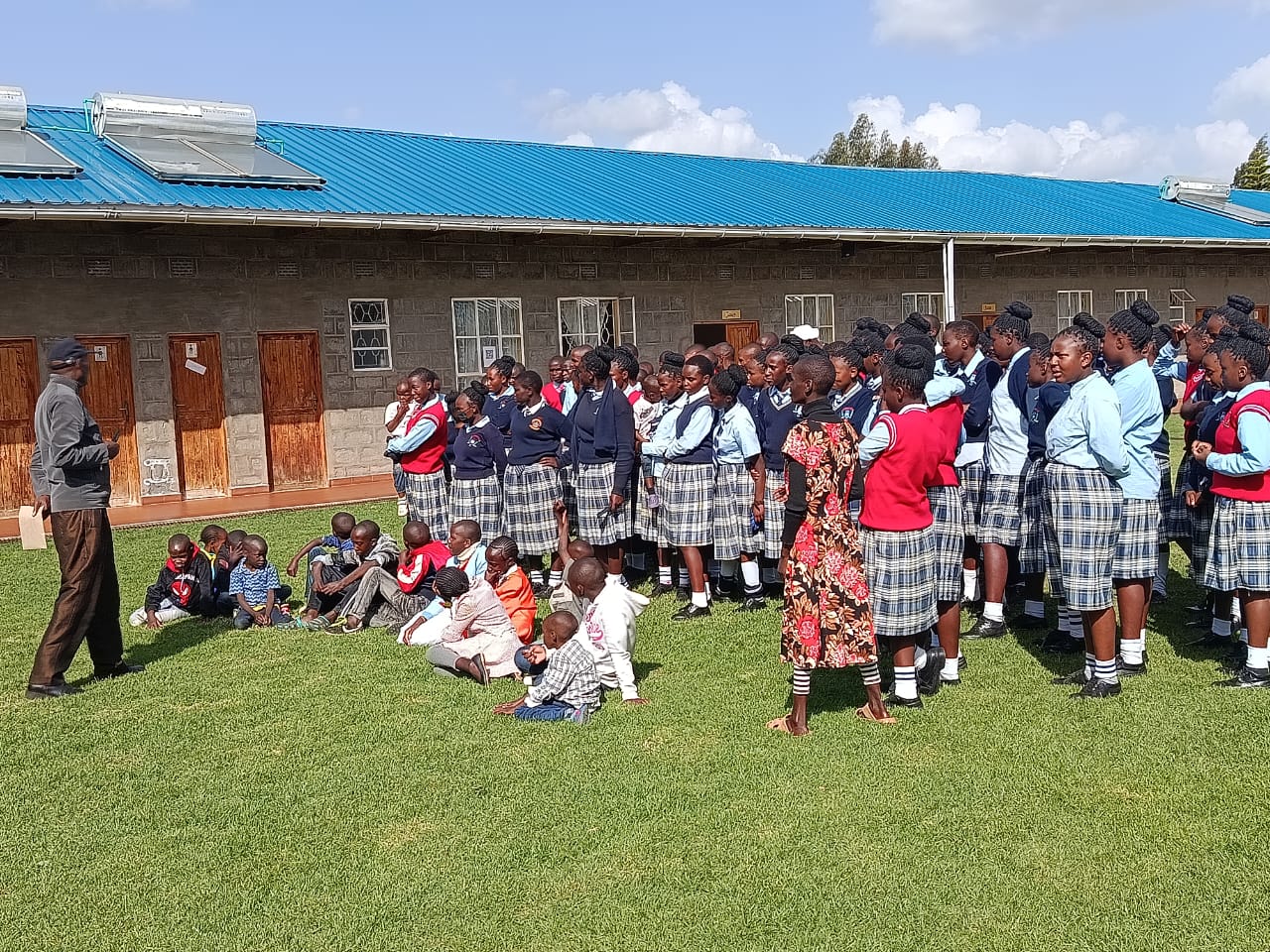 Boarding Section Students and Staff on a Charity mission at Talitha Kum, Nyahururu