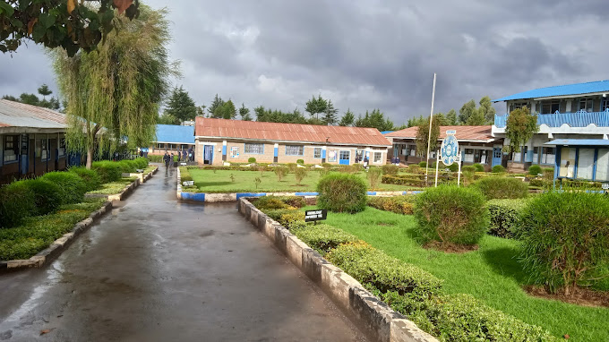 Stunning view of a section of our school compound